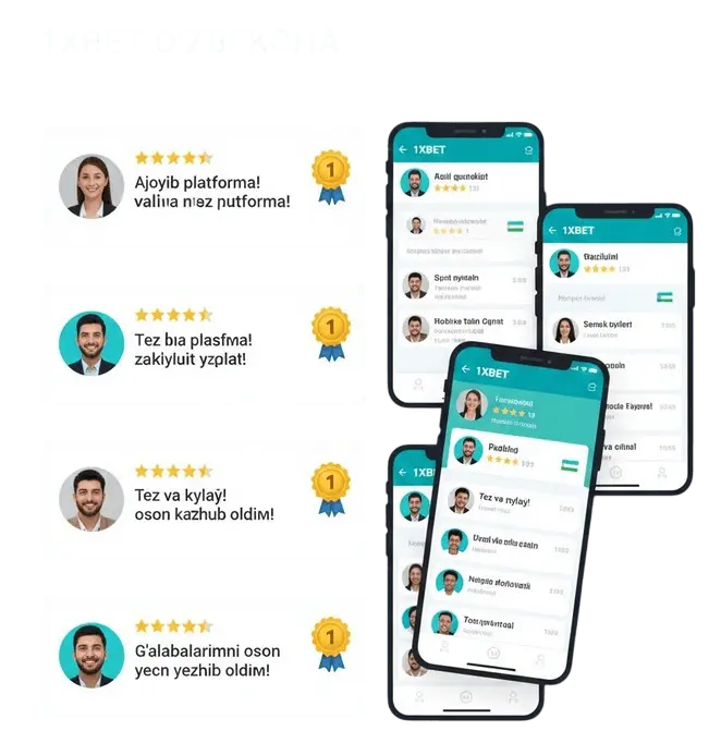 1xbet o'zbekcha - Foydalanuvchi sharhlari va reytinglar