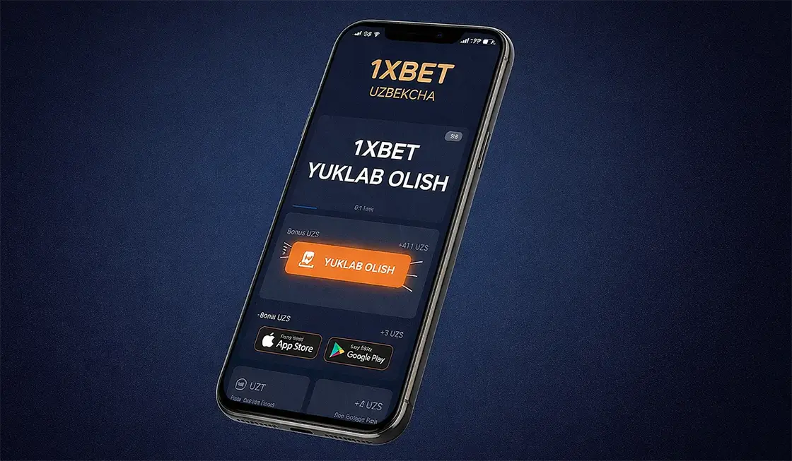 1xbet ilovasini yuklab olish - Mobil ilova interfeysi