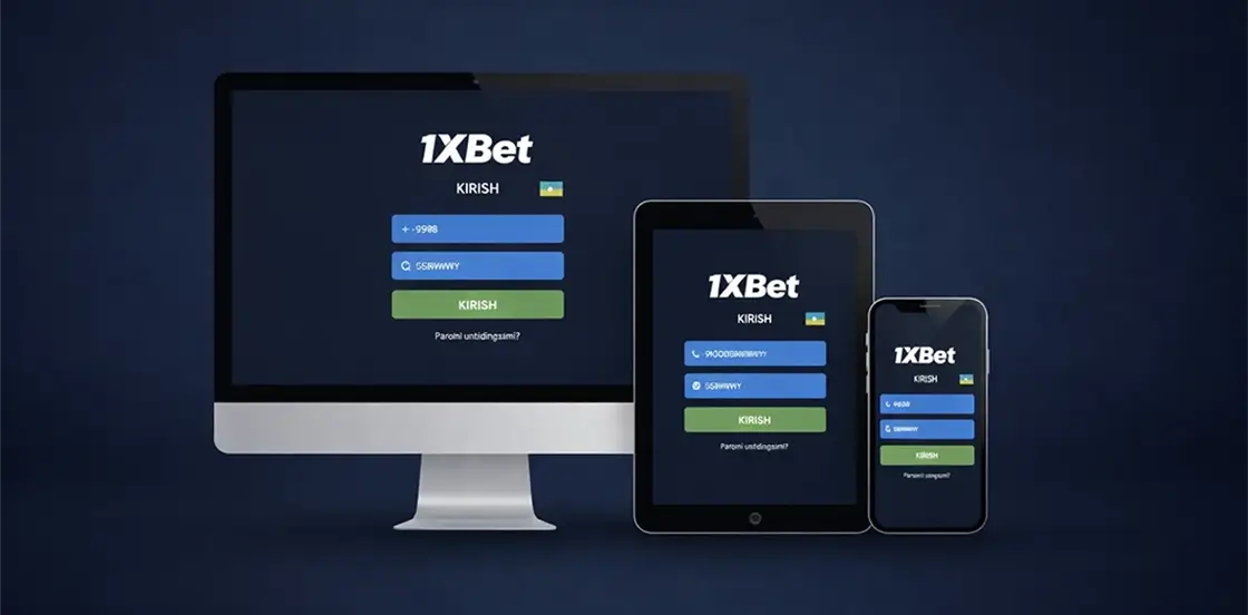 1xbet kirish - Shaxsiy kabinetga kirish sahifasi