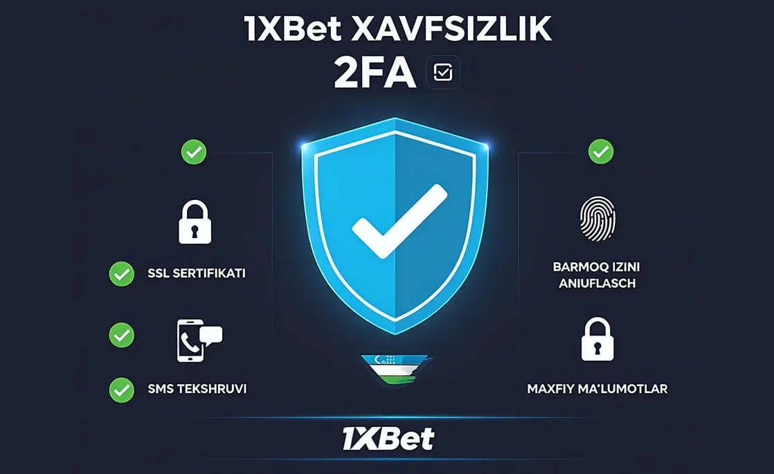 1xbet saytiga kirish - Xavfsizlik choralari